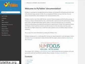 pytables.org