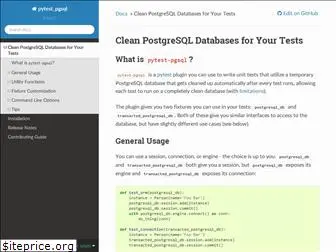 pytest-pgsql.readthedocs.io
