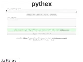 pythex.org