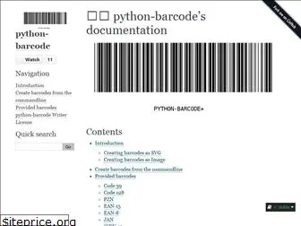 python-barcode.readthedocs.io