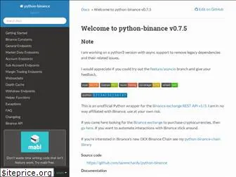 python-binance.readthedocs.io