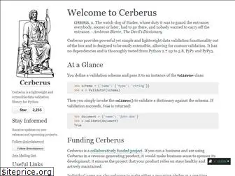 python-cerberus.org