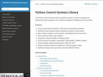 python-control.readthedocs.io