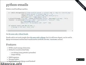 python-emails.readthedocs.io