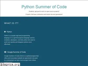 python-gsoc.org