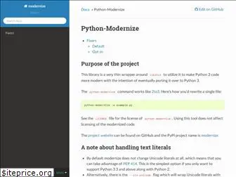 python-modernize.readthedocs.io