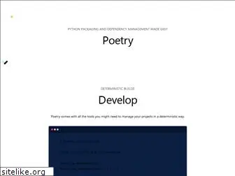 python-poetry.org