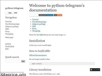 python-telegram.readthedocs.io