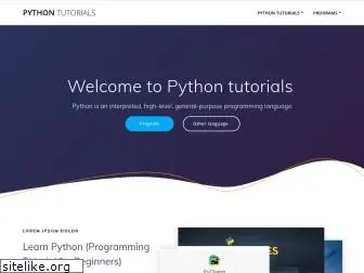 python-tutorials.in