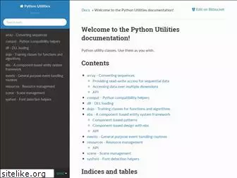 python-utilities.readthedocs.io