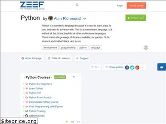 python.zeef.com