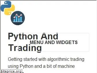 pythonandtrading.com