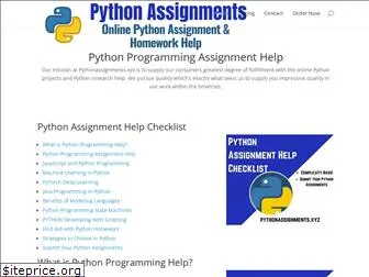 www.pythonassignments.xyz