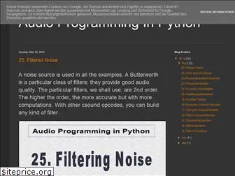 pythonaudio.blogspot.com