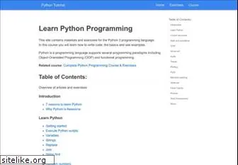 pythonbasics.org