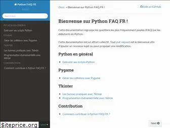 pythonfaqfr.readthedocs.io