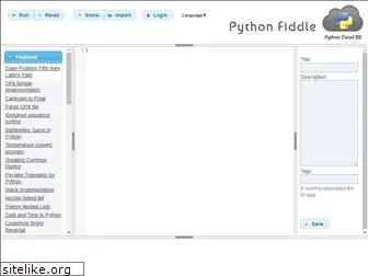 pythonfiddle.com