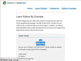 pythonforbeginners.com