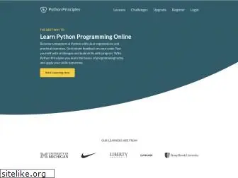 pythonprinciples.com