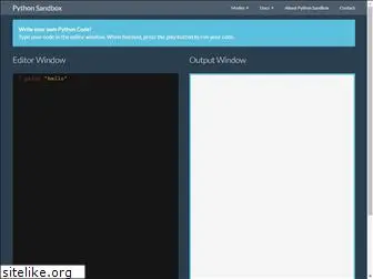 pythonsandbox.com