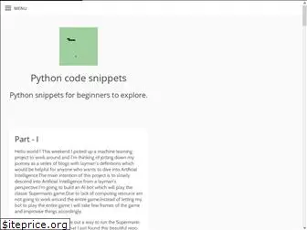 pythonsnippetizer.com