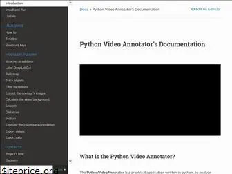 pythonvideoannotator.readthedocs.io
