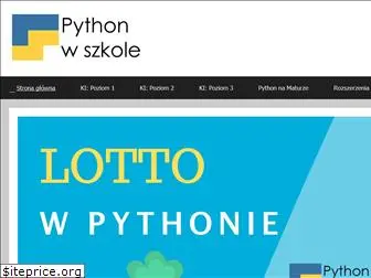 pythonwszkole.pl