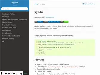 pytube.io