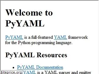 pyyaml.org