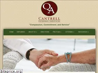 qacantrellfunerals.com