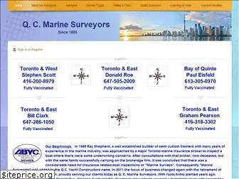 qcmarinesurveyors.com