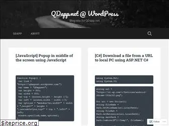 qdappnet.wordpress.com