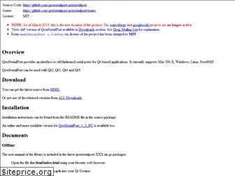 qextserialport.github.io