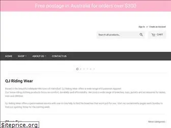 qjridingwear.com.au