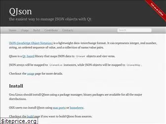 qjson.sf.net