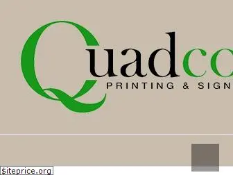 quadcoprintingandsigns.com
