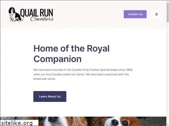 quailruncavaliers.com