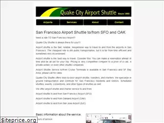 quakecityshuttle.com