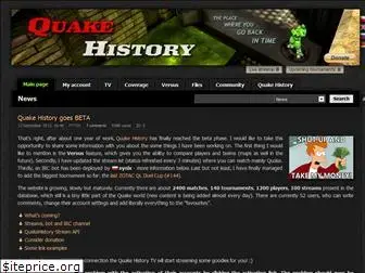 quakehistory.com