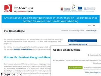 qualifizierungsschecks.de