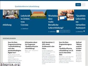 qualitaetsoffensive-lehrerbildung.de