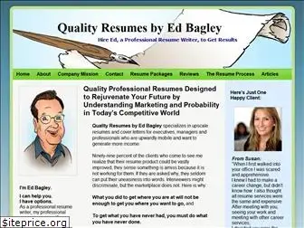 quality-resumes-by-ed-bagley.com