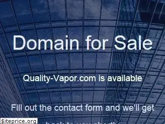 quality-vapor.com