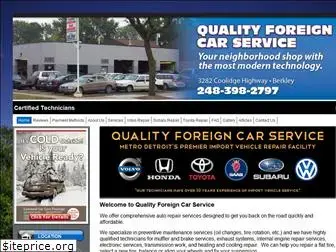 qualityforeigncarservice.com