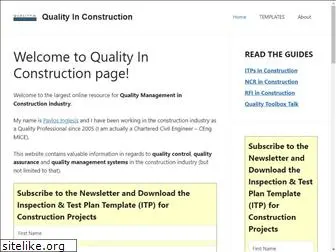 qualityinconstruction.com