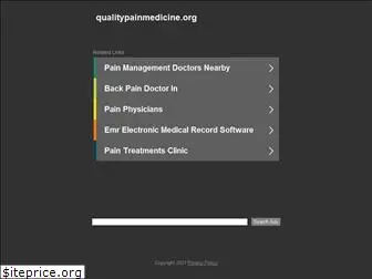 qualitypainmedicine.org