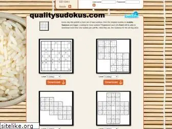 qualitysudokus.com