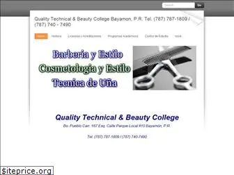 qualitytechbeautycollege.com