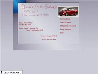 quamsautosalvage.com