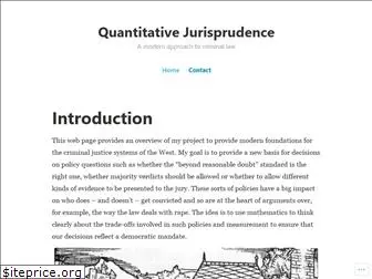quantitativejurisprudence.com